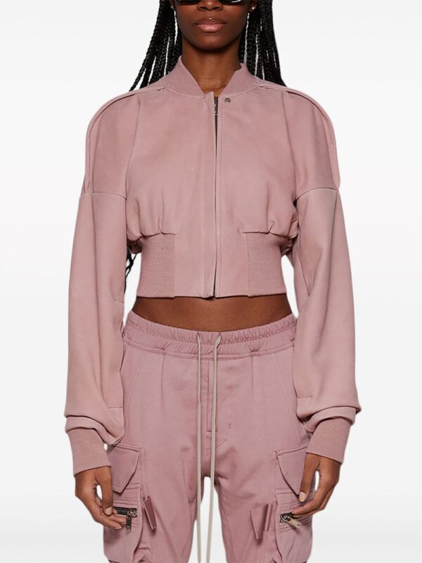Rick Owens  cropped bomber jacket - Image 3
