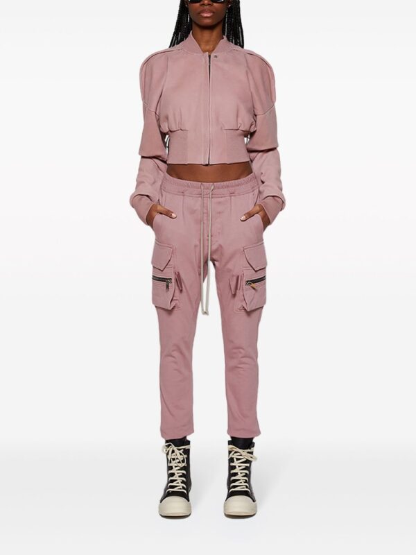 Rick Owens  cropped bomber jacket - Image 2