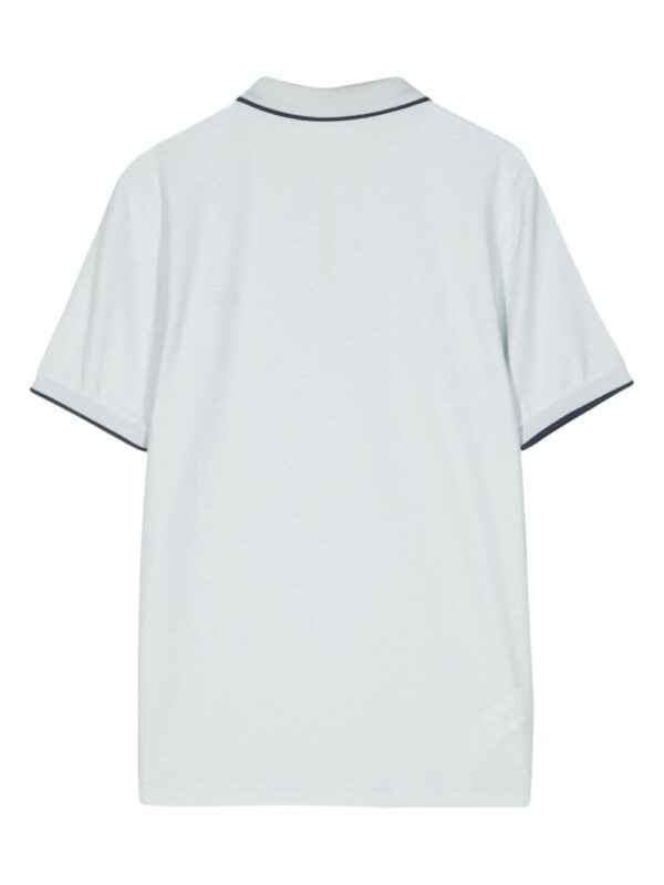Fred Perry logo-embroidered zip-neck polo shirt - Image 2
