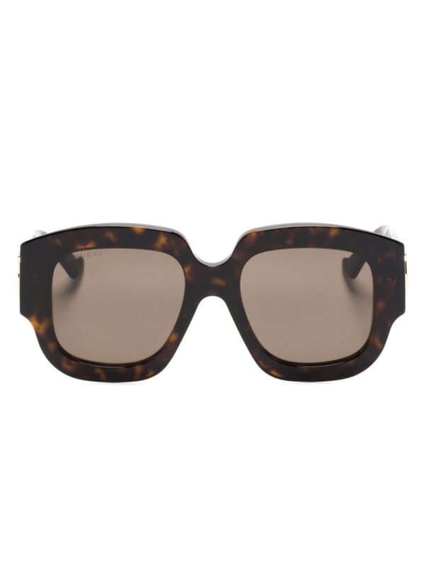 Gucci Eyewear Double G square-frame sunglasses