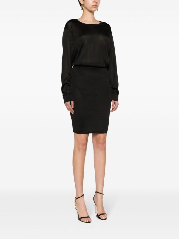 Saint Laurent open-back knitted dress - Image 3
