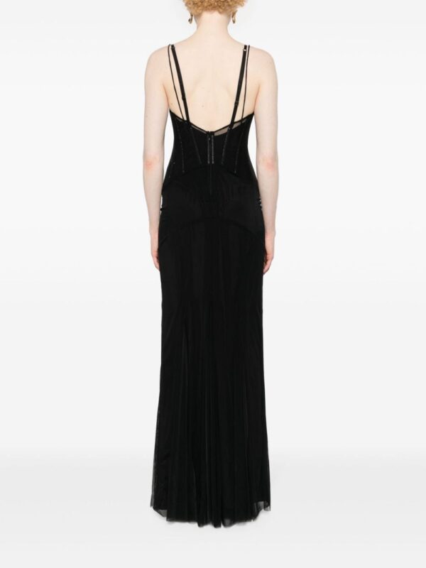 Dolce & Gabbana mesh maxi dress - Image 4
