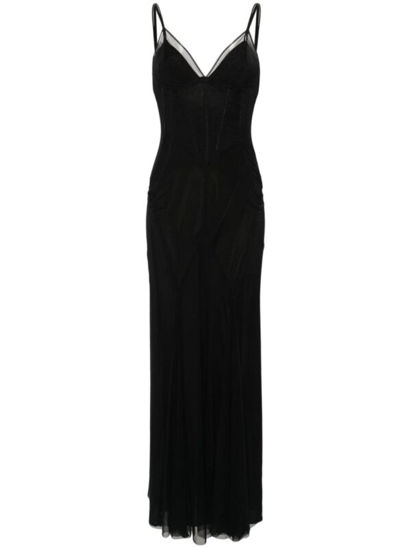 Dolce & Gabbana mesh maxi dress