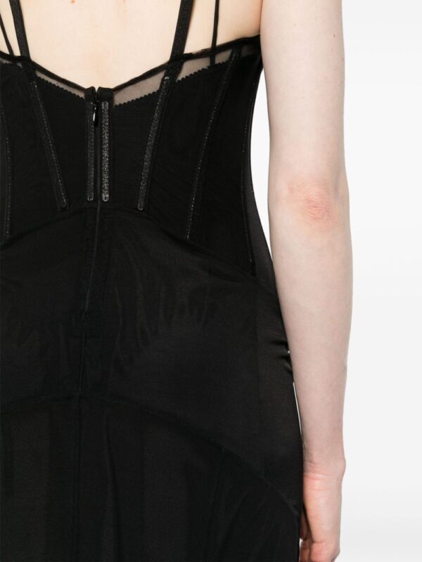 Dolce & Gabbana mesh maxi dress - Image 5
