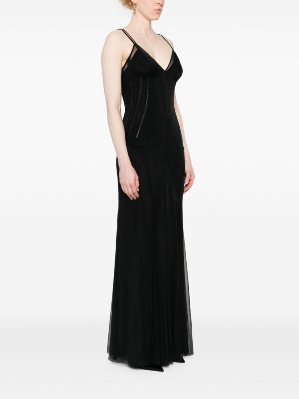 Dolce & Gabbana mesh maxi dress - Image 3