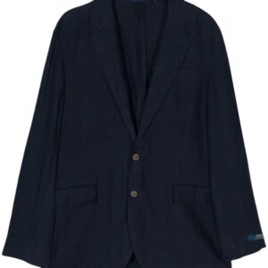 Polo Ralph Lauren  single-breasted linen blazer