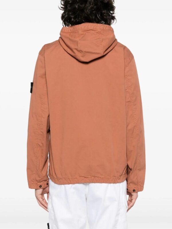 Stone Island  stretch-cotton hooded jacket - Image 4