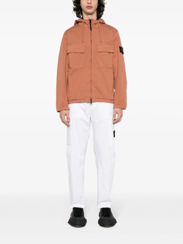 Stone Island  stretch-cotton hooded jacket - Image 2