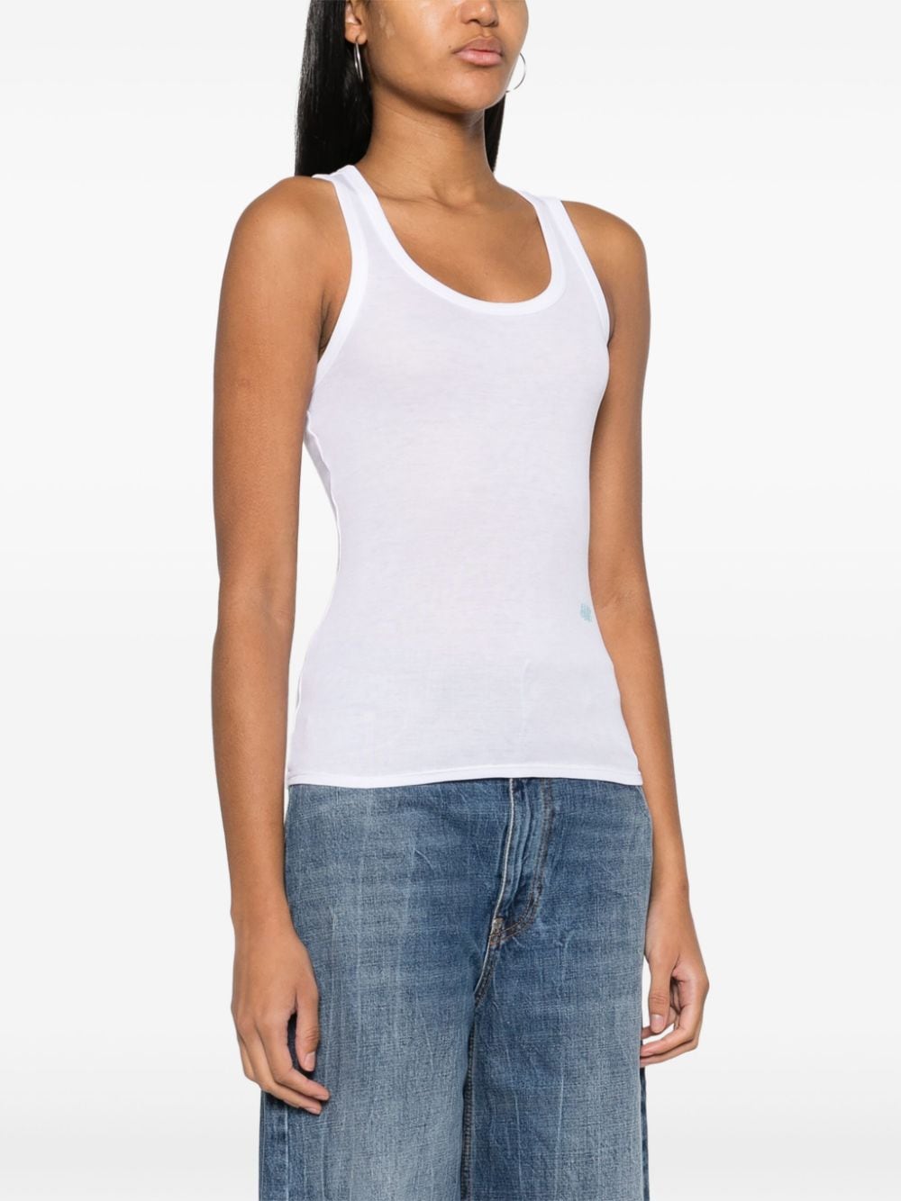 Stella McCartney logo-embroidered tank top - Image 3