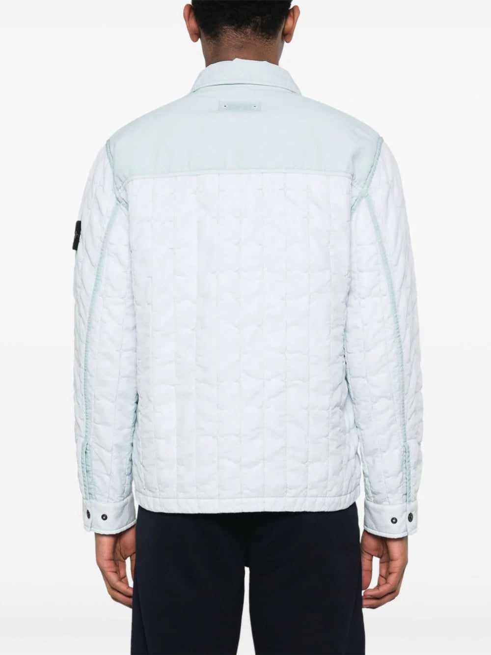 Stone Island Compass-badge quilted jacket - Image 4