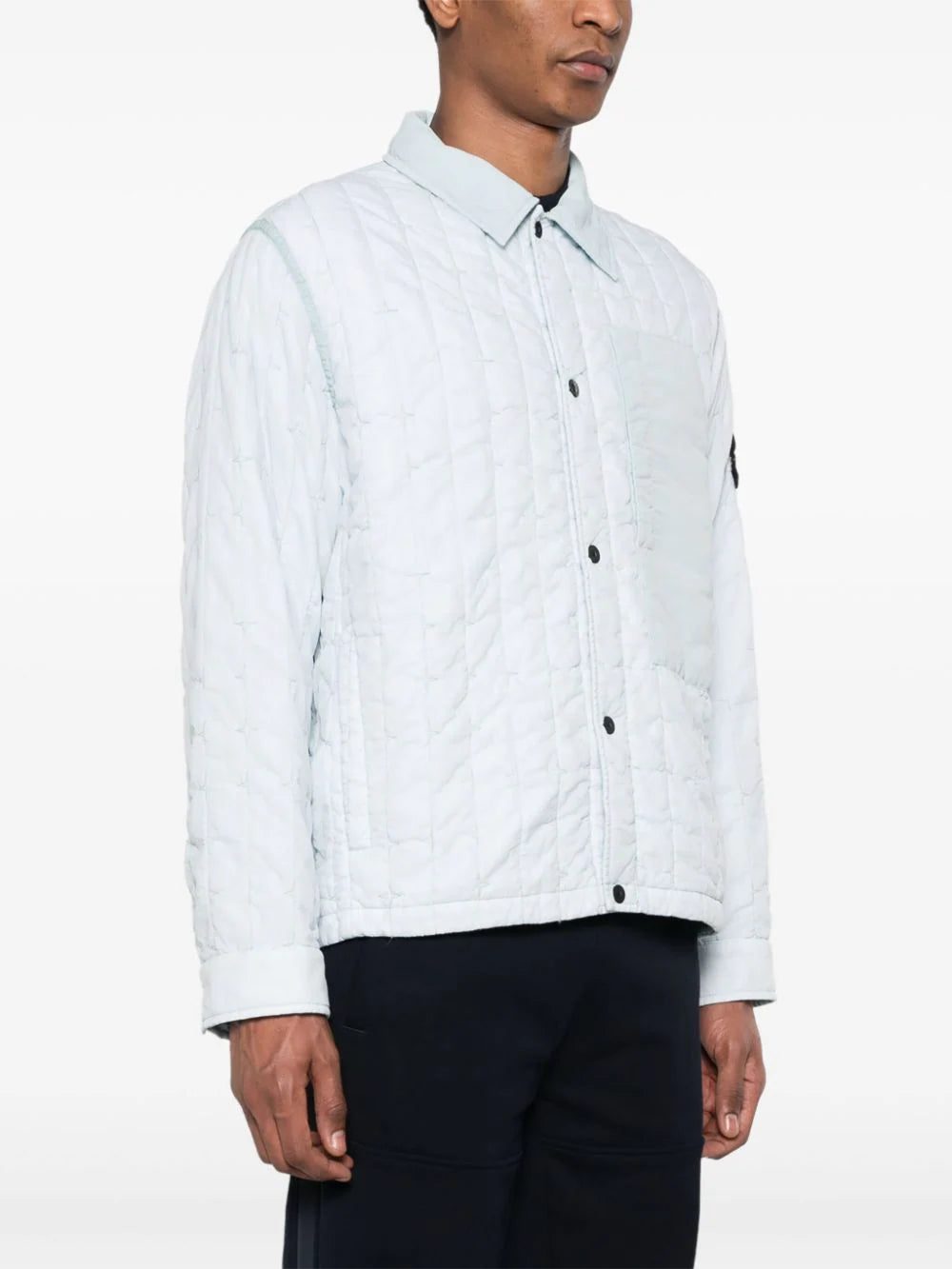 Stone Island Compass-badge quilted jacket - Image 3