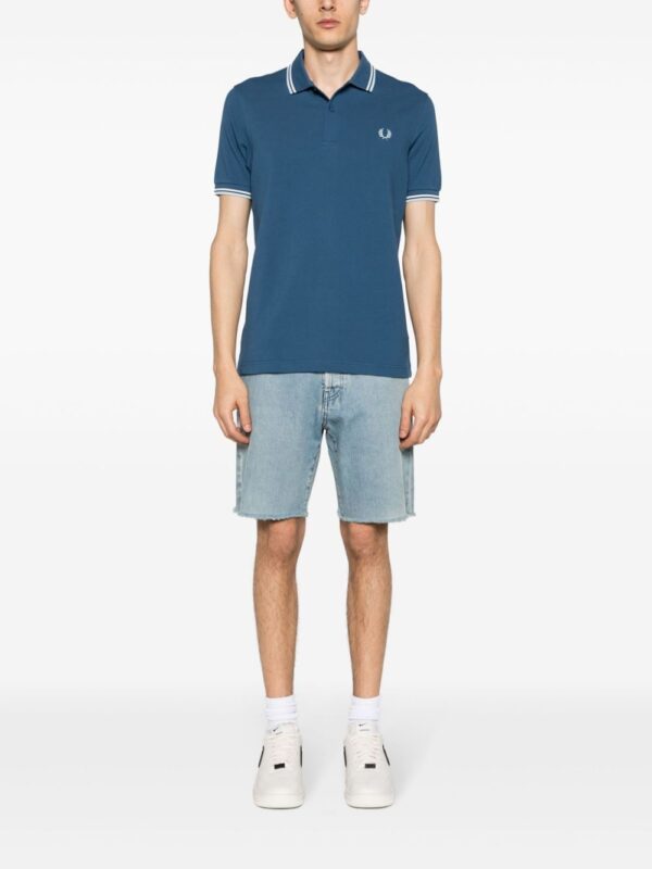 Fred Perry logo-embroidered cotton polo shirt - Image 2