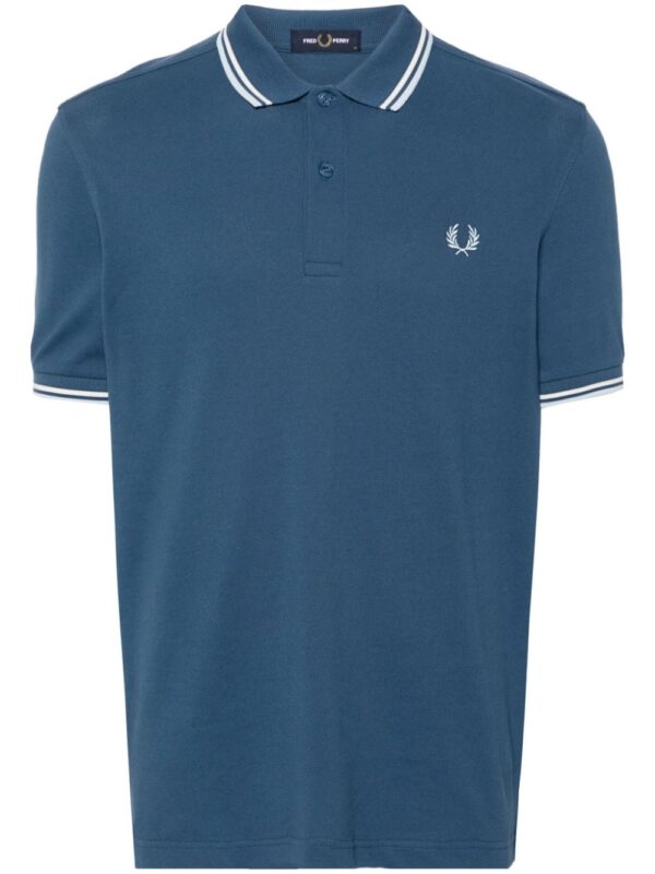 Fred Perry logo-embroidered cotton polo shirt