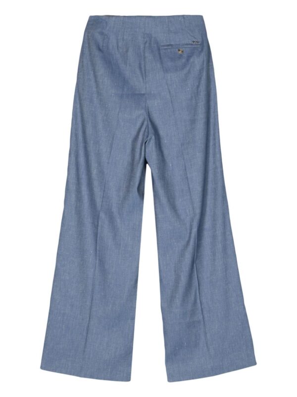 BOSS  high-waist wide-leg trousers - Image 2