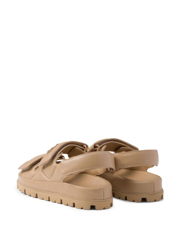Prada  Padded nappa leather sandals - Image 4