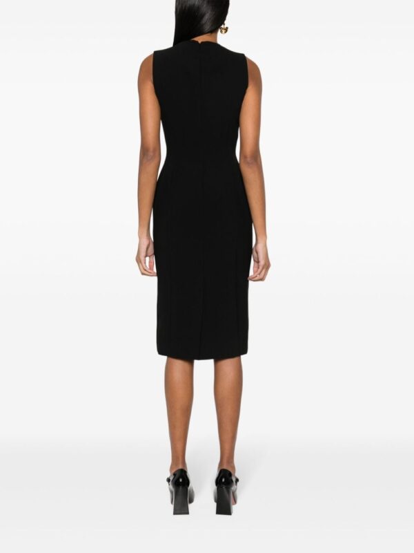 Moschino heart-detail midi dress - Image 4