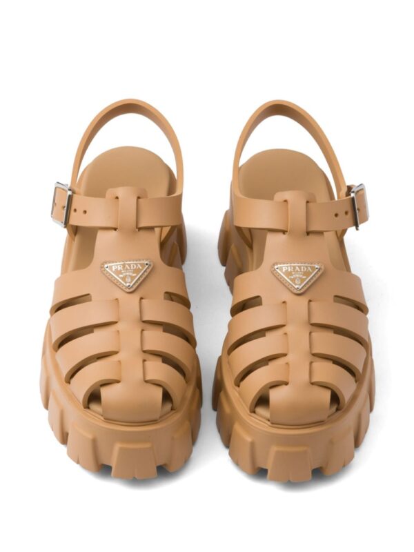 Prada  Monolith 55mm platform sandals - Image 4