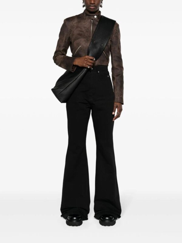 Rick Owens DRKSHDW  Bolan cotton bootcut trousers - Image 2