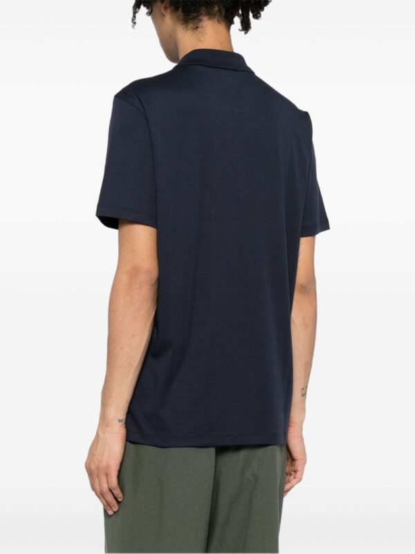 HUGO logo-appliqué cotton polo shirt - Image 4