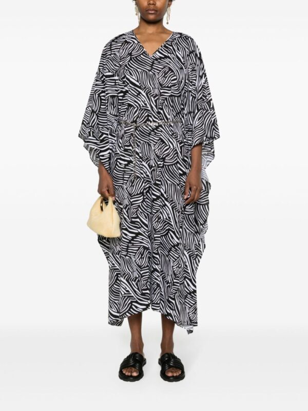Michael Michael Kors zebra-print belted kaftan - Image 2