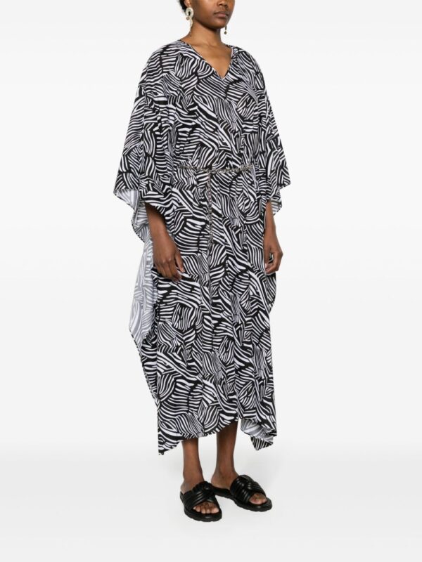 Michael Michael Kors zebra-print belted kaftan - Image 4