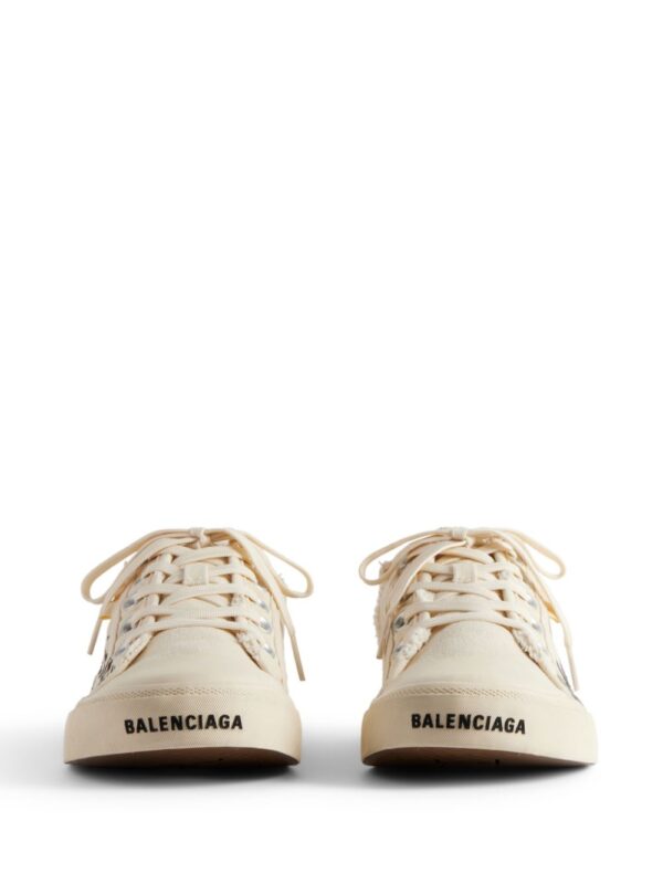 Balenciaga Paris logo-print mules - Image 3