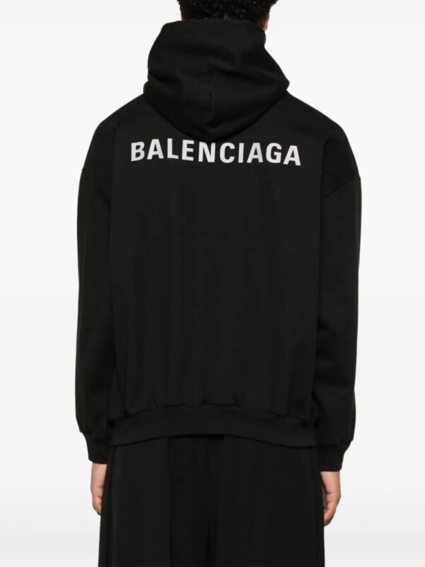 Balenciaga  logo-print hoodie - Image 4