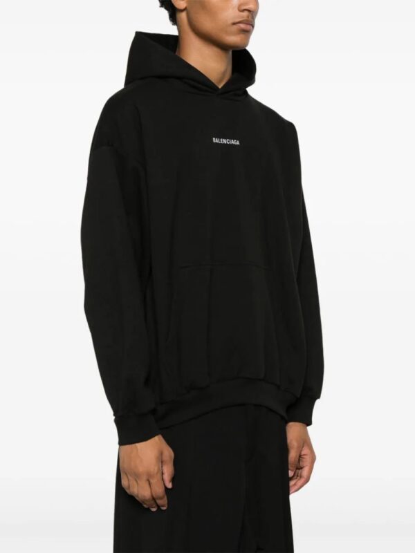 Balenciaga  logo-print hoodie - Image 2