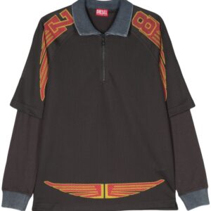 Diesel  T-Mesher logo-print polo shirt