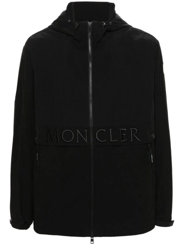 Moncler  Joly logo-embroidered hooded jacket