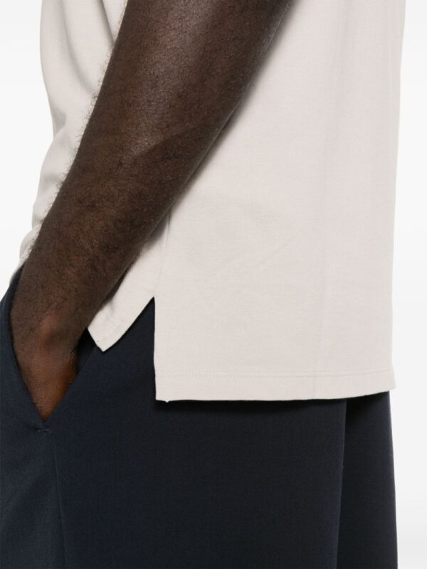 HUGO logo-appliqué piqué polo shirt - Image 5
