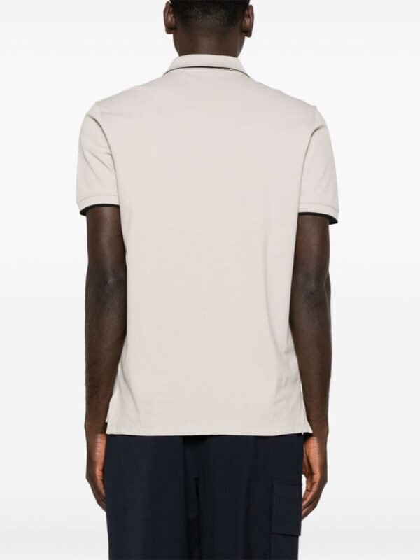 HUGO logo-appliqué piqué polo shirt - Image 4