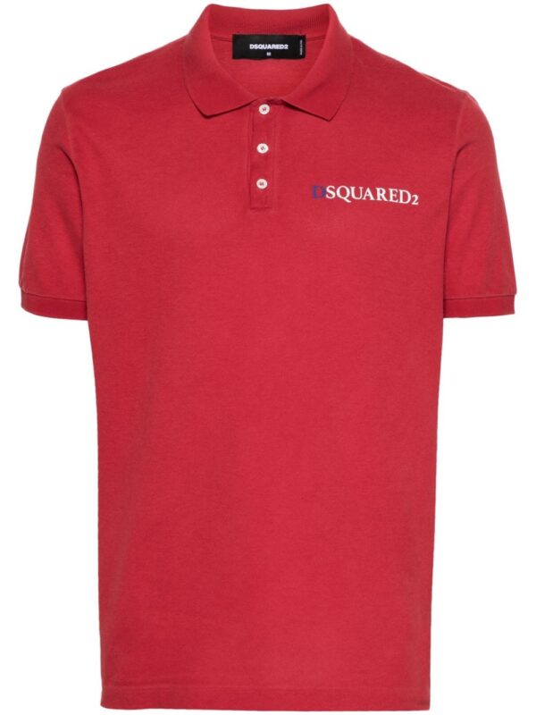 Dsquared2 piqué cotton polo shirt