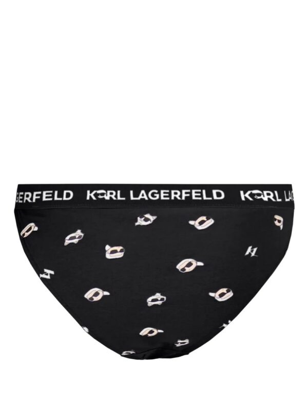 Karl Lagerfeld  Ikonik 2.0 logo-waistband briefs - Image 2