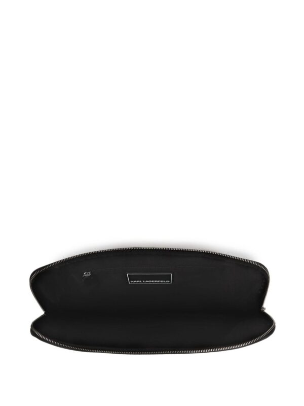 Karl Lagerfeld large Rue St-Guillaume pouch - Image 3