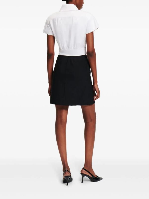 Karl Lagerfeld  Essentials tailored miniskirt - Image 4