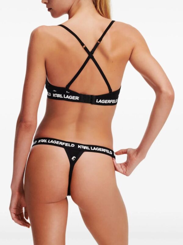 Karl Lagerfeld  Ikonik 2.0 logo-waistband thong - Image 4