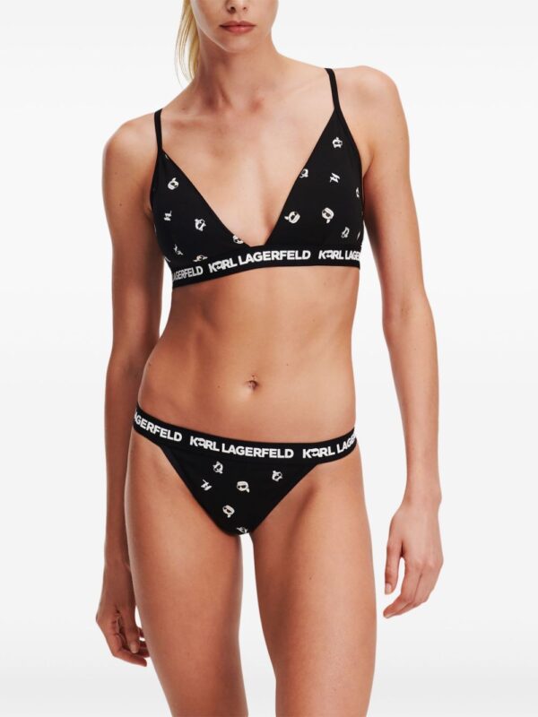 Karl Lagerfeld  Ikonik 2.0 logo-waistband thong - Image 3