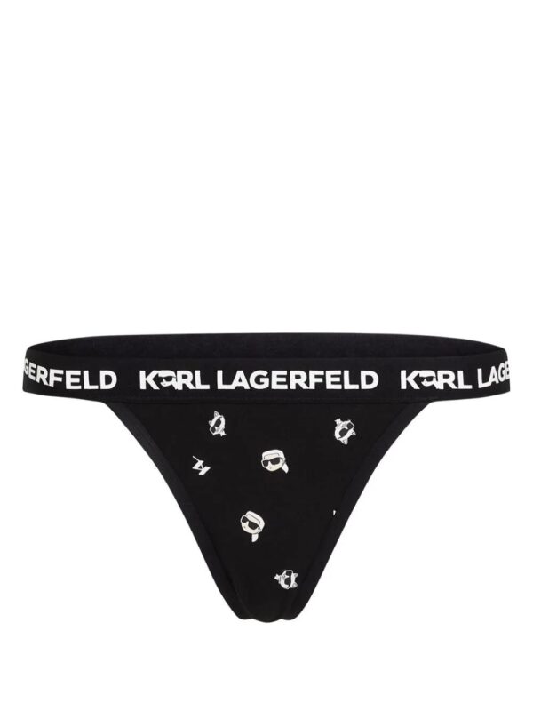 Karl Lagerfeld  Ikonik 2.0 logo-waistband thong