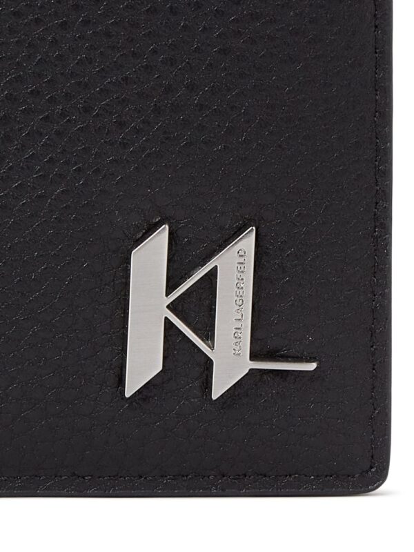 Karl Lagerfeld K/Plak bi-fold leather wallet - Image 3