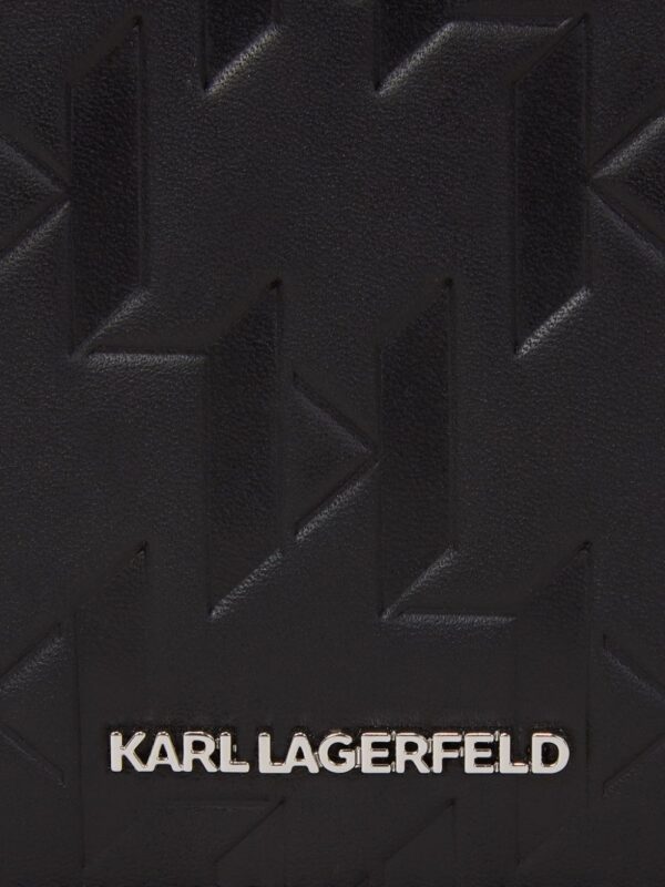 Karl Lagerfeld K/Loom leather card holder - Image 4