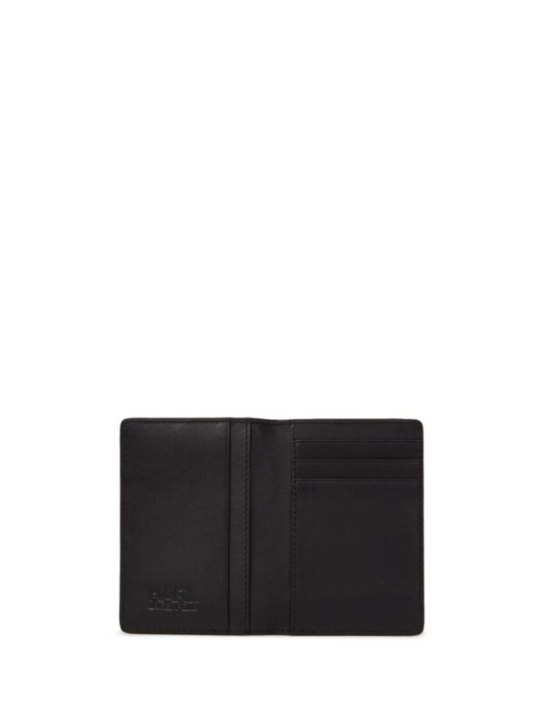 Karl Lagerfeld K/Loom leather card holder - Image 3