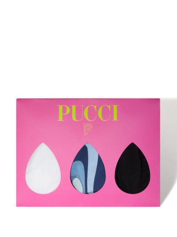 PUCCI  logo-print cotton briefs (set of three) - Image 4