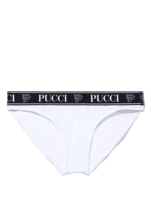 PUCCI  logo-print cotton briefs (set of three) - Image 2