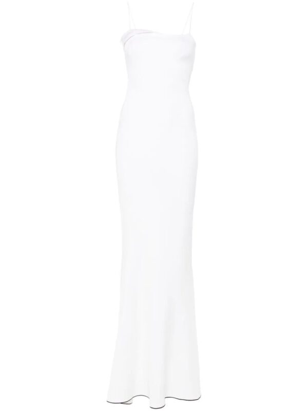 Jacquemus  La robe Aro mermaid-design dress