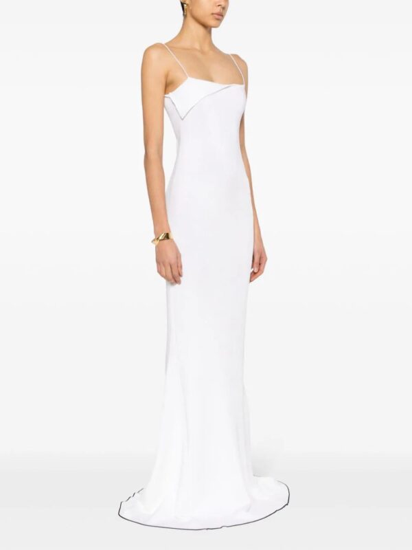 Jacquemus  La robe Aro mermaid-design dress - Image 3