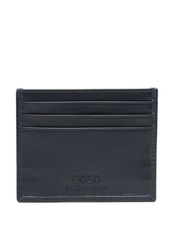 Polo Ralph Lauren logo-embroidered leather cardholder - Image 2