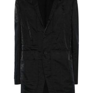 Rick Owens  silk-blend single-breasted blazer