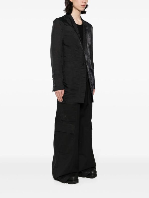 Rick Owens  silk-blend single-breasted blazer - Image 3