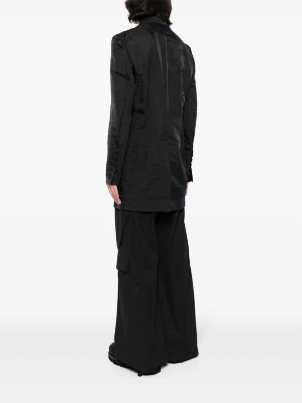 Rick Owens  silk-blend single-breasted blazer - Image 4